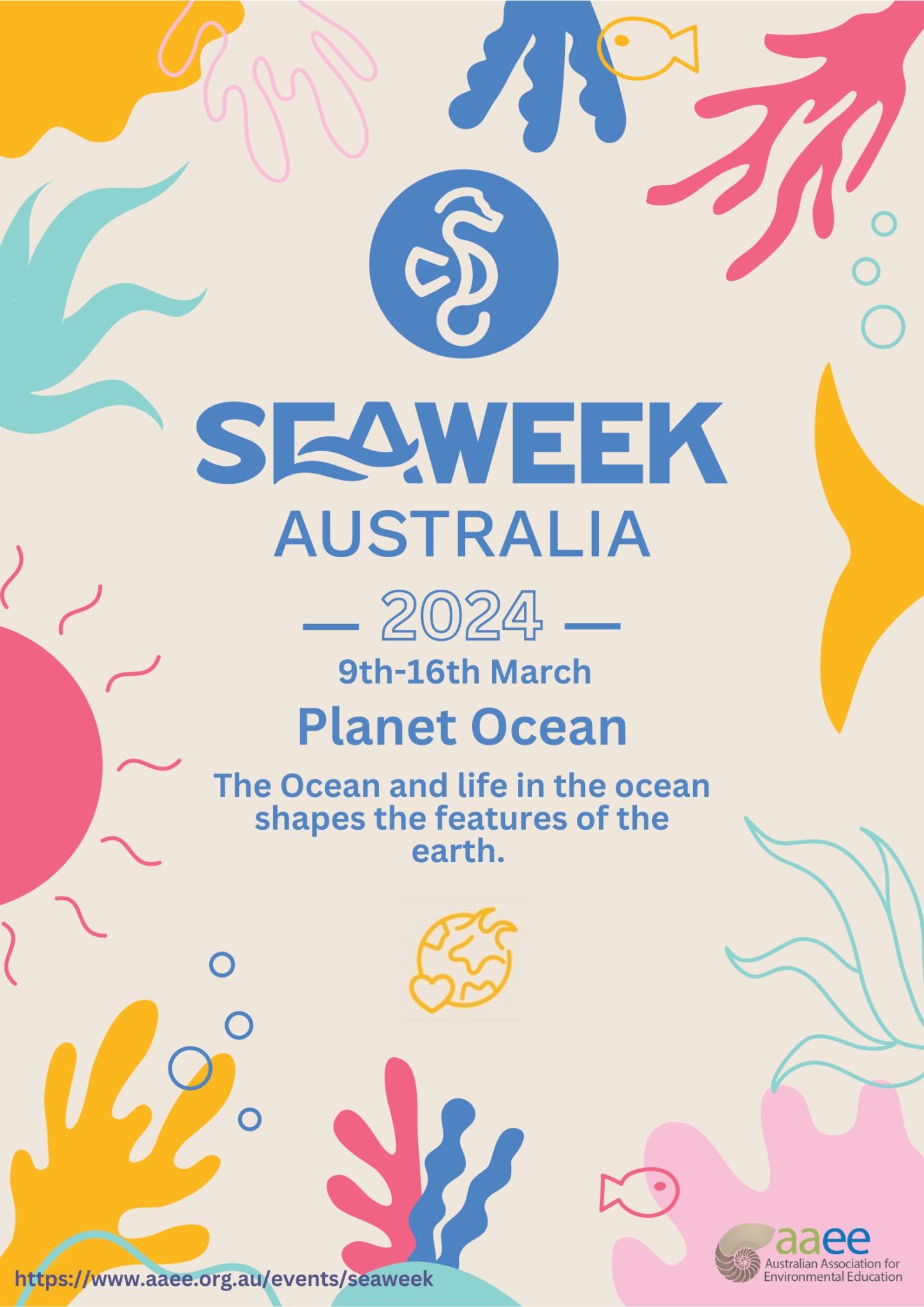 SeaWeek 2024 Poster AAEE